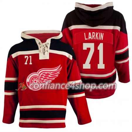 Adidas Maillot de Hockey Detroit Red Wings Dylan Larkin 71 Rouge Sawyer Chandails à capuchon - Homme